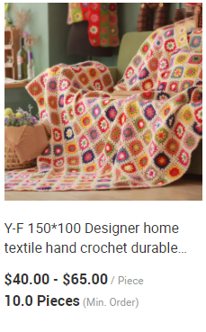 Y-Z Custom Large 120*120 Vintage Floral Afghan Blanket Living Room Modern Style Granny Crochet Daisy Flower Lap Yoga Sofa Throw