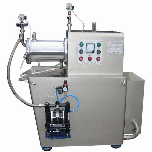 5L Horizontal Sand Mill for Paints and Inks ZM5 Series Wet Grinding Capability