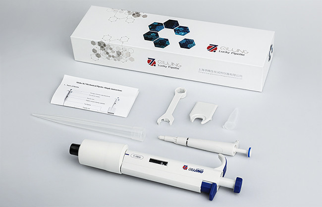 Manual Adjustable Pipette Laboratory Micropipette Single Channel Pipettor