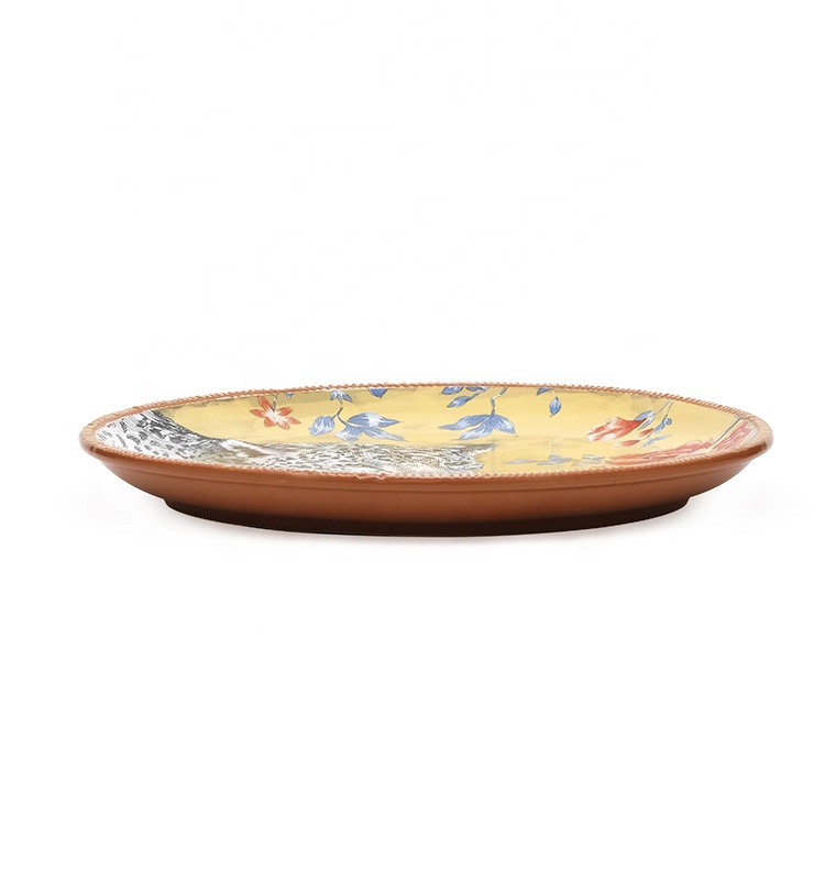 New design animal pattern Spring Summer series ceramic dinner set tableware with flower pattern