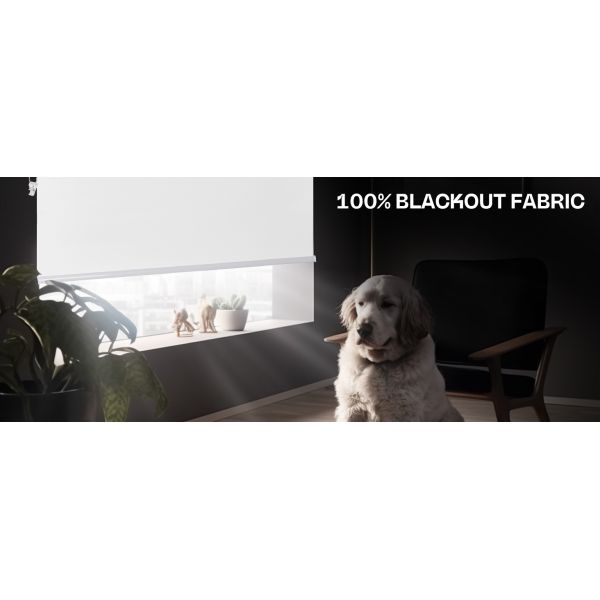 100% Blackout Plain Window Shades Fabric Roller Blind Fabric For Windows
