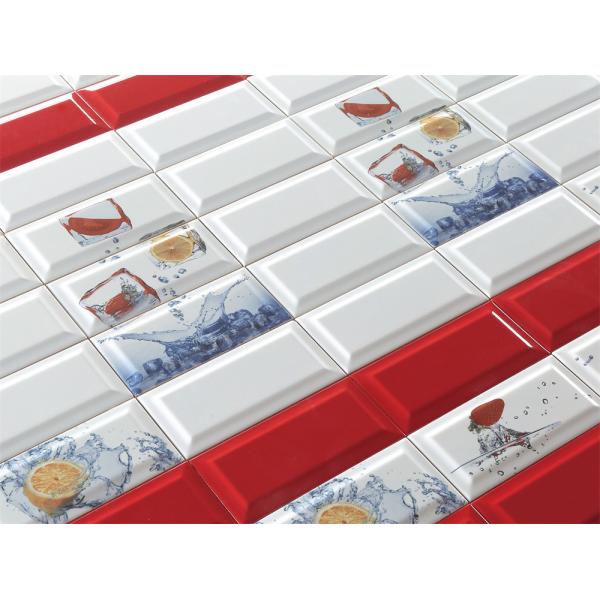 AAA Grade White Body Interior Bread Tiles 75x152mm
