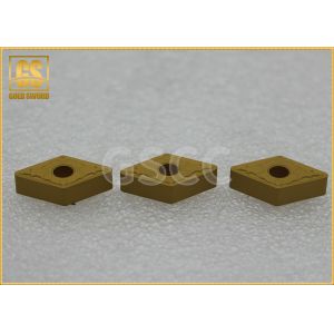 China High Toughness Carbide Cutting Inserts / Customization Carbide Lathe Inserts on sale