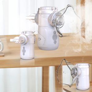 Quality Fine Aerosol Particles Handheld Mesh Nebulizer Adjustable Nebulization Rate for sale