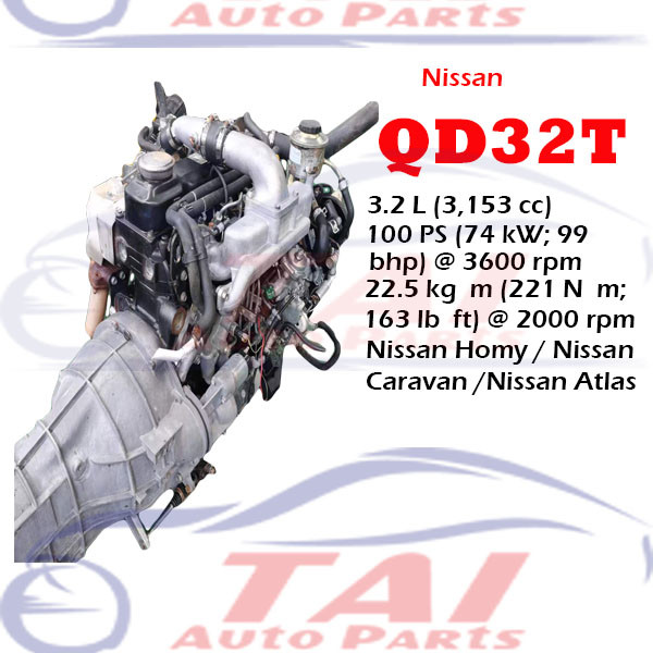 Reliable Nissan Engine Parts QD32 QD32T Original Parts In Good Condition
