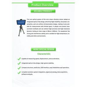 UBZD1000Y Laser Measurement Instruments For Displacement And Acceleration