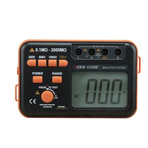 China LCD Display Digital Megohmmeter 1000v on sale