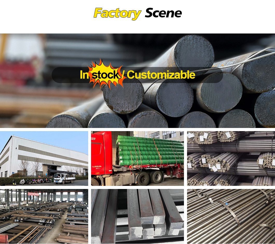 AISI ASTM 1018 1020 1045 1040 1025 1065 4140 4130 C45 Ss400 A36 Flat Square Carbon Steel Round Rod Bar Carbon Steel Round Bar