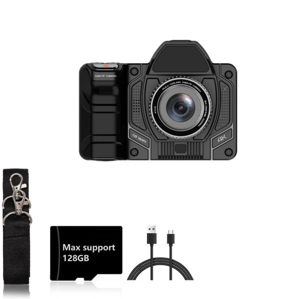 Digital Hunting Image Intensifier Night Vision 4K Rechargeable Night Vision Camera