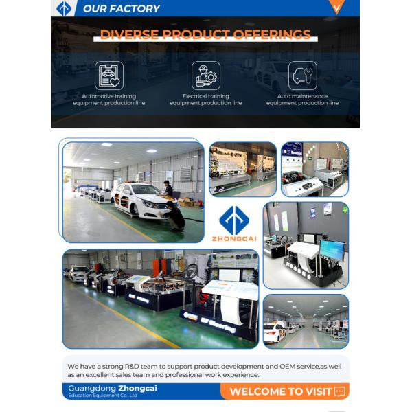 Customized Automotive Engine Electronic Control Training Board For Teaching