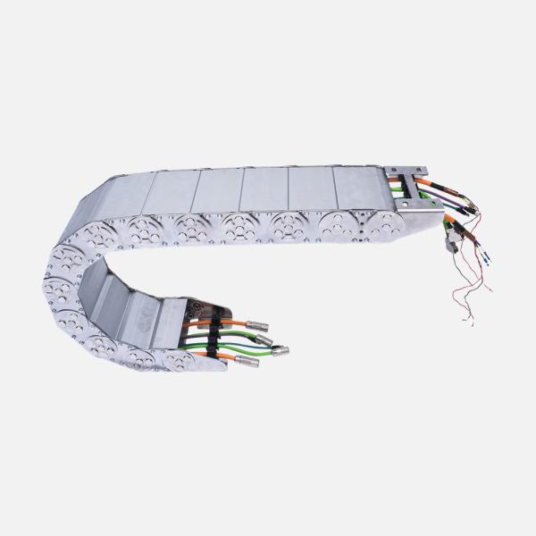 Low Maintenance Steel Cable Drag Chain Inner Height 10mm 16mm 24mm 32mm For Automotive Industry