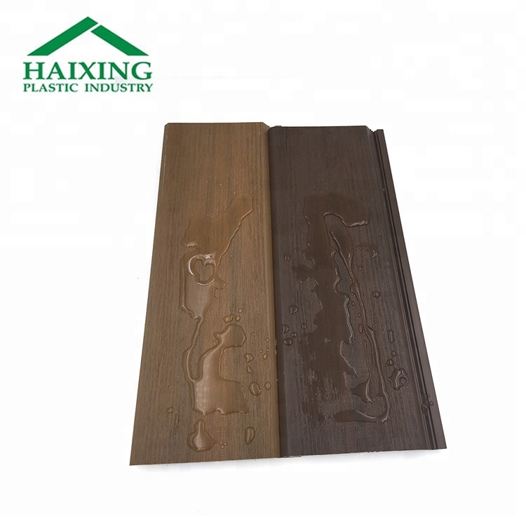PVC/WPC Wood Plastic Composite Siding Panel for Modern Exterior Wall Cladding Solution