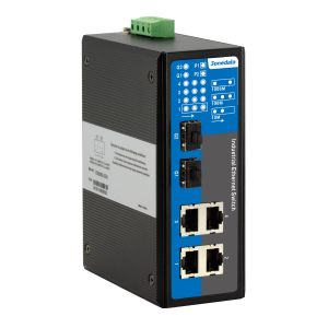 Buy cheap 6-Port Mietal Case Industrial Gigabit Ethernet Switch , 48VDC from wholesalers