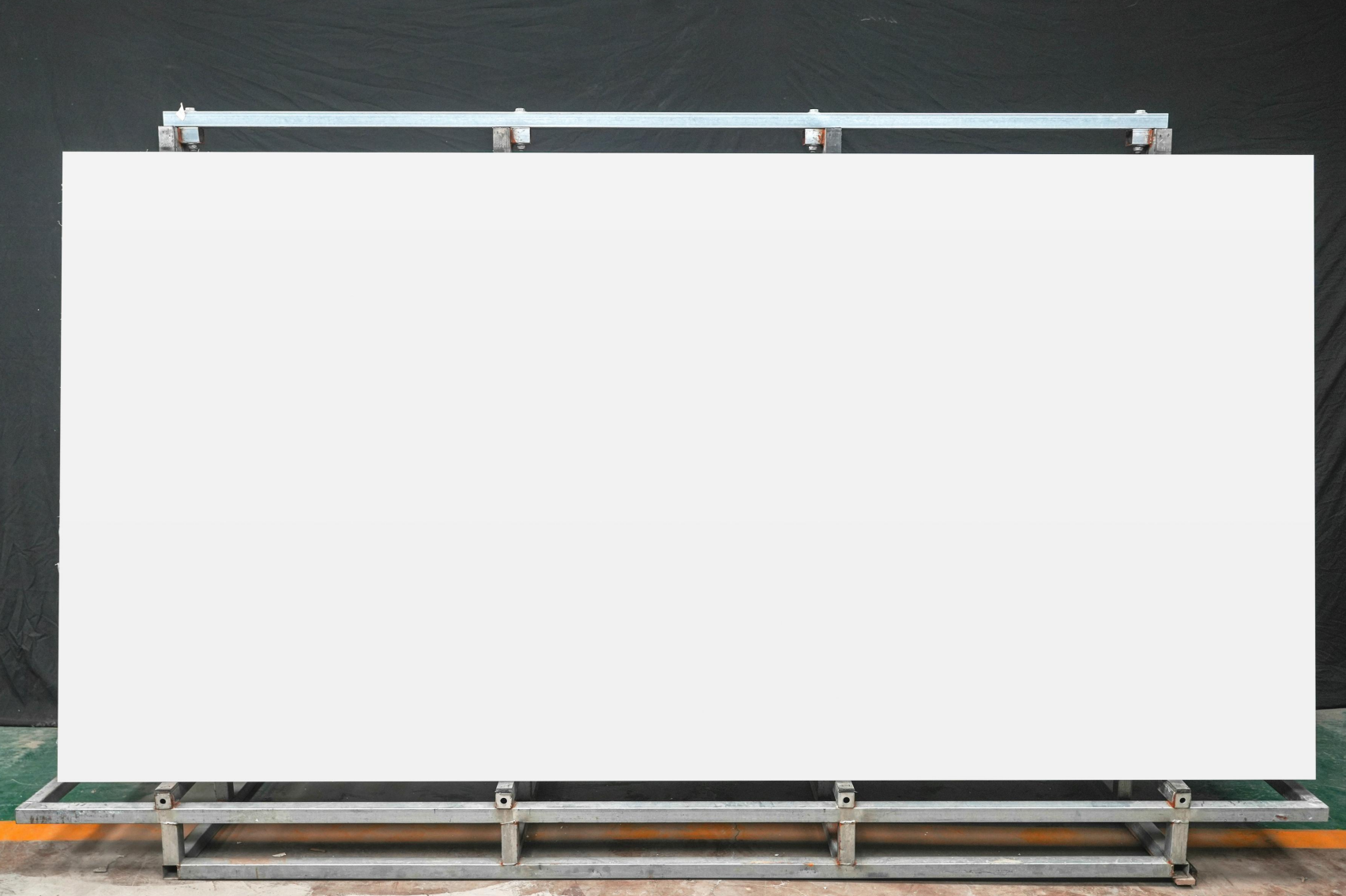 Sintered Stone Slab White Hot Bend Washing Basin 550x830mm