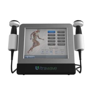 Quality 10MHZ Physiotherapy Shockwave Machine Double Channels Ultrasound Launched for sale