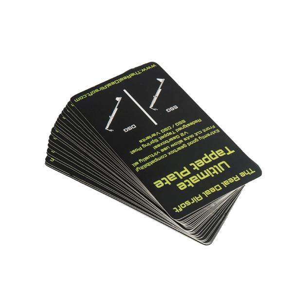 Personalized Custom Printed Instruction Paper Card Insert Promotion Gift Business Cards Personal Business Card