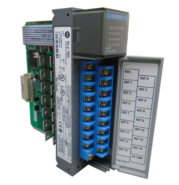 16 Channel Compact 1746-OBP16 Allen Bradley SLC 500 High Current DC Output