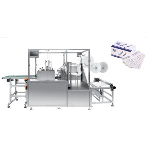 Quality High Speed Automatic Alcohol Swab Packing Machine Refreshing Wet Tissue for sale