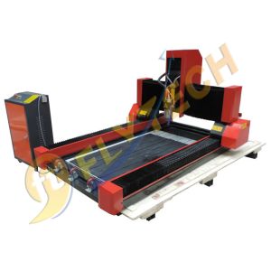 Quality desktop stone cnc router machine with heavy duty for sale
