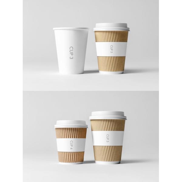 Eco-Friendly And De-Plasticizing Salad Kraft Paper Single Wall Cup
