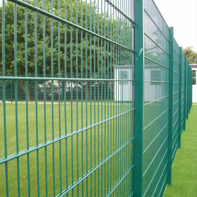 High Rigidity Double Wire Fence Panel 868 656 Twin Bar Welded Mesh