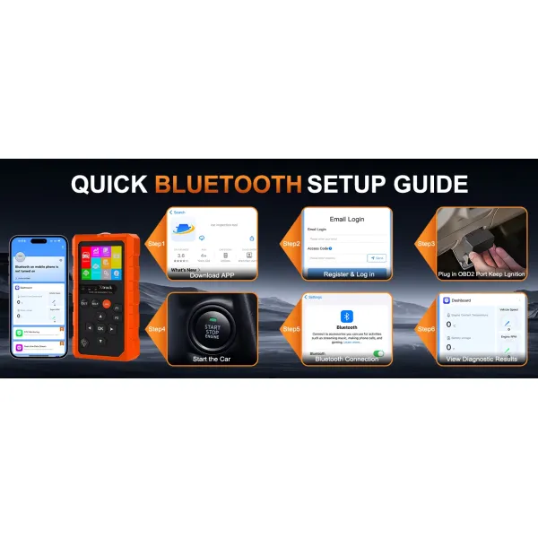 Xtruck 819 OBD2 Scanner All System Scan Code Reader Active Test ECU CodingOBD2 Car Diagnostic Tool Free Update
