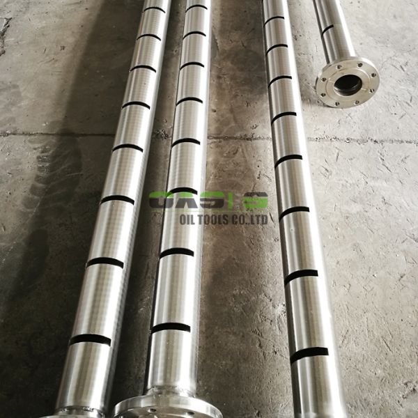 ERW Vertical Slotted Well Screen Pipe High Overall Strength For Deep Well