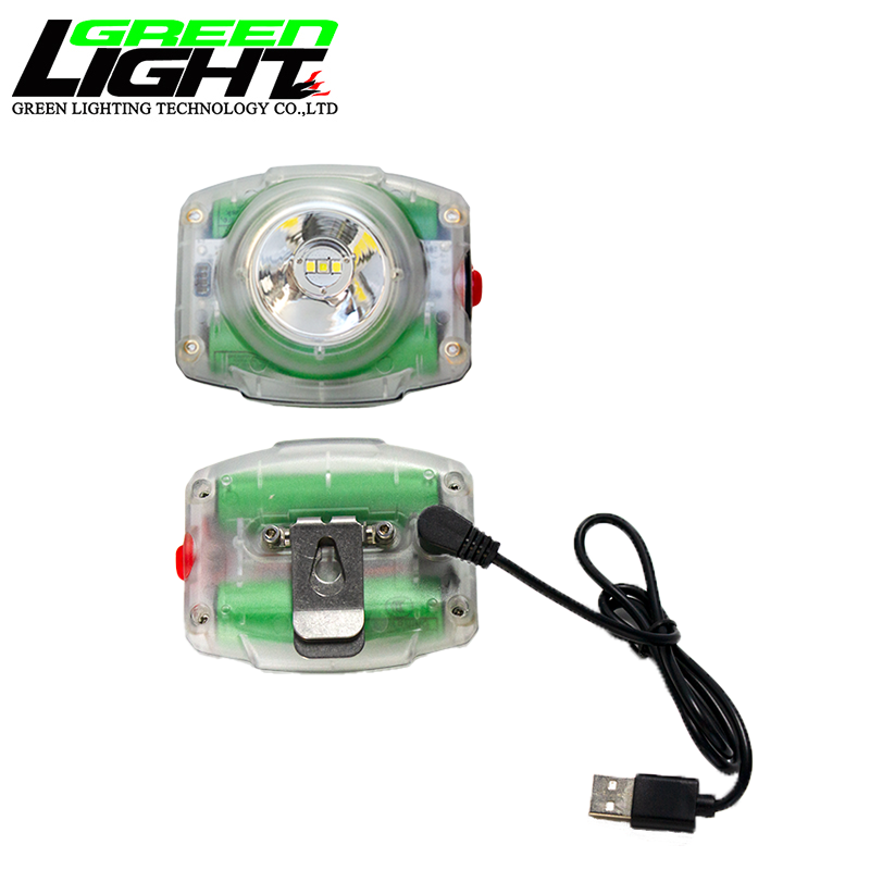 Wireless Led Light Clip Type Headlight Portable Led Hat Light Intrinsically Safe Headlamp for Hard Hat