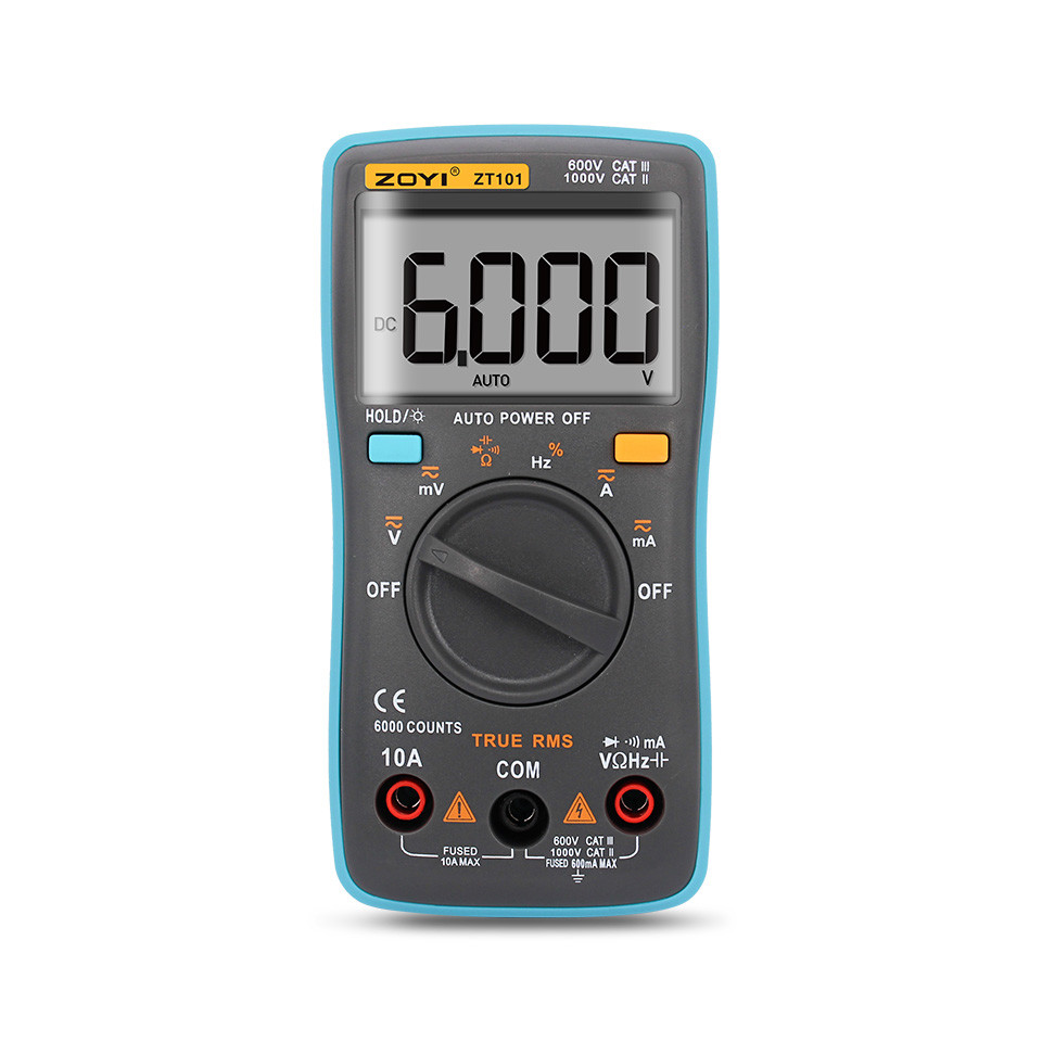 Quality Lomvum 6000 Counts Electronic Digital Multimeter Auto Range 0.1% for sale