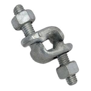 Quality Electric Galvanized Drop Forged Fist Grip Clip Cable Clamps For Wire Rope for sale