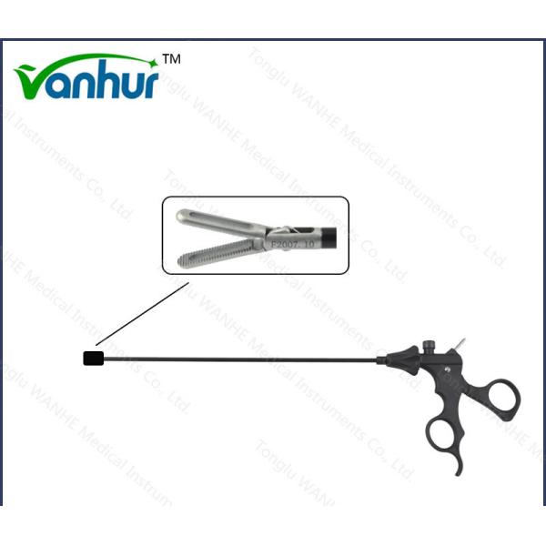 Steel 5mm Laparoscopic Grasping Forceps with 21mm Head Length and Autraumatic