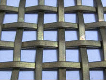 Flat Wire Decorative Metal Mesh for Interior/External Building Design