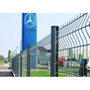 Garden Round Post 50x150mm 3D Wire Mesh Fence