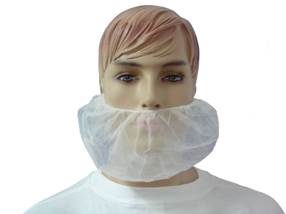 Hypoallergenic Disposable Beard Mask Eco - Friendly Suitable For Dustproof Place