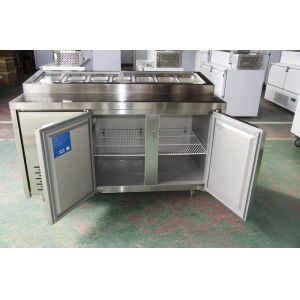 Commercial Customizable LED Refrigerated Display Cabinet Single-Temperature