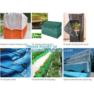 Roll-Off drawstring Containers liner Drawstring Dumpster Container Liners,