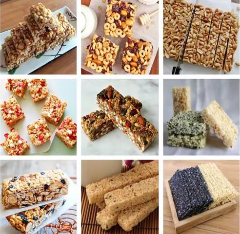 automatic cereal candy bar making machine/puffed rice  Cereal Bar Maker