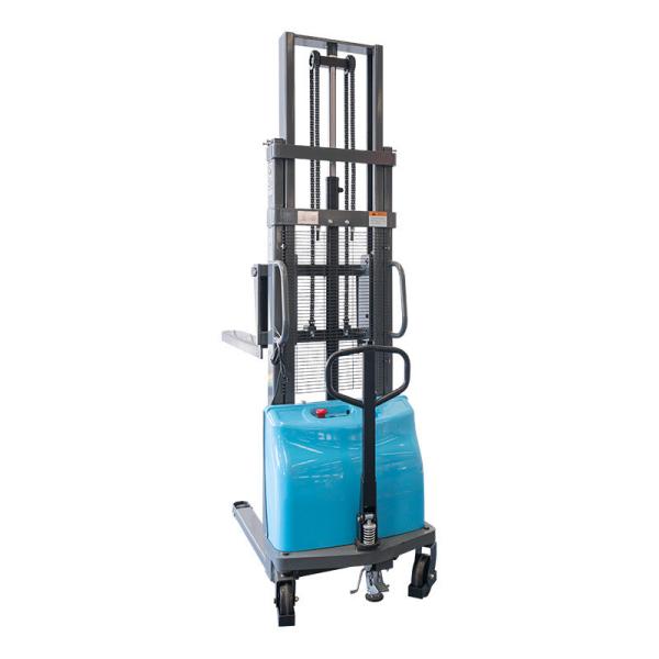 Quality Wireless Semi Electric Pallet Stacker 2t Lifting Stacker Self Lifting for sale