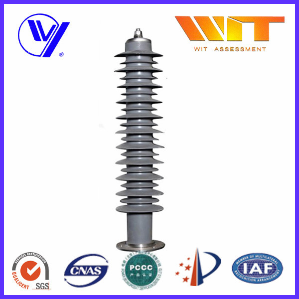 Quality 500KV HV Substation Lightning Arrester for Lighting Surge Protection Self Standing for sale
