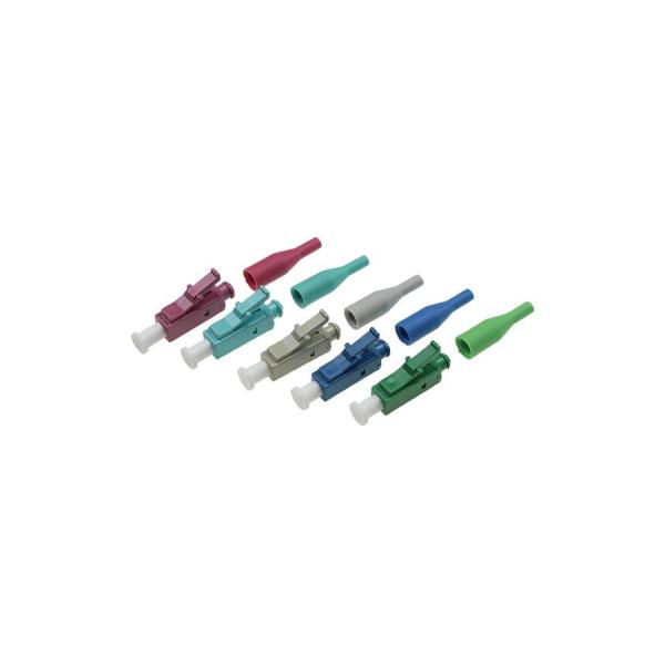 900 Multi Mode LC PC Fiber Connector 0.9mm Simplex / Duplex Customized Logo