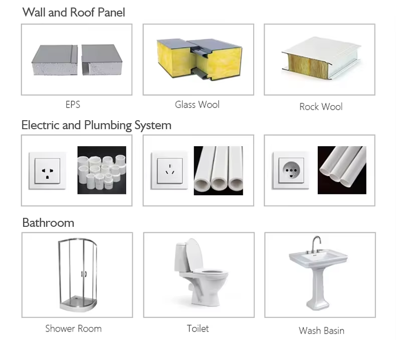 Detachable Modular Container Workforce Housing 20ft 40ft