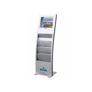 China Advertising Display LCD Digital Signage with Brochure Holder FCC / CE / RoHS on sale