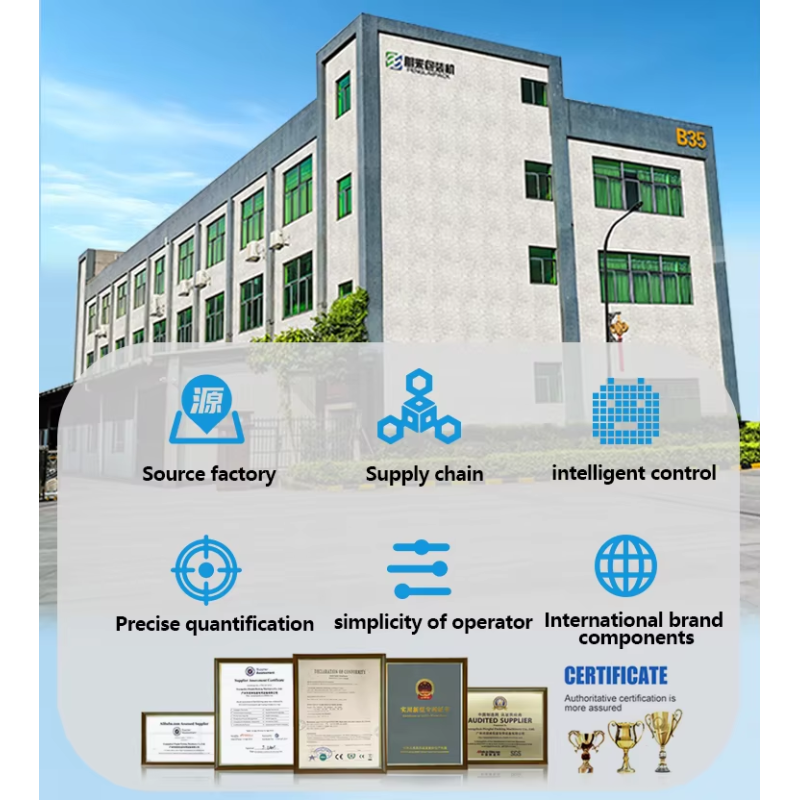 Multi Servo Electronic Cam Paste Full Automatic Liquid Packaging Machine with High Precision Weighing ±1%, Anti-Drip, Suitable for High Viscosity