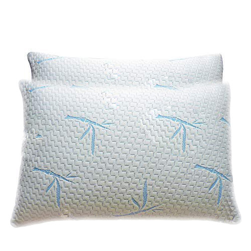 Orthopedic Cooling Soft Memory Foam Pillow , Adjustable Neck Support Travel Pillow