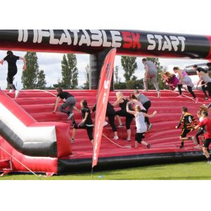 Quality Adult Inflatable Obstacle Course / PVC Tarpaulin Inflatable Sports Games for sale