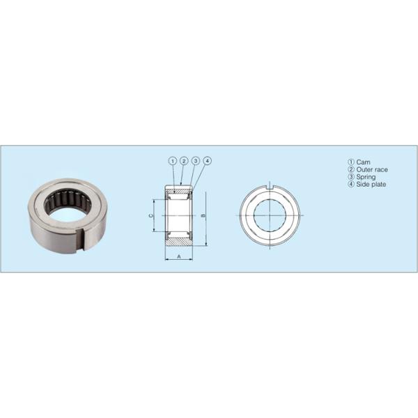 B203 Sprag Type One Way Bearing Backstop Cam Clutch