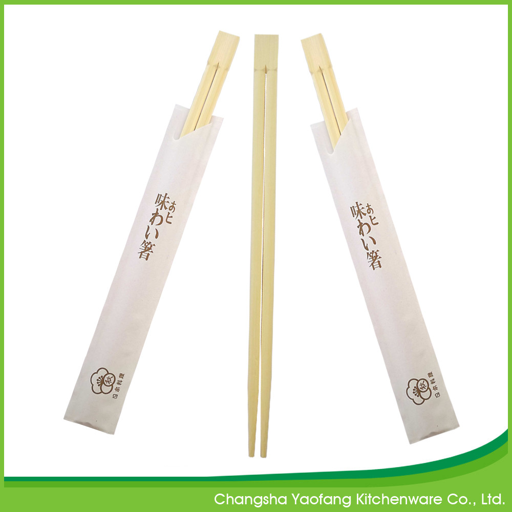 Tableware Dining Natural Disposable Bamboo Chopsticks Eco Friendly Customized