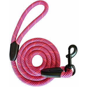 Quality Highly Reflective Nylon Dog Leash Comfortable Handle for sale