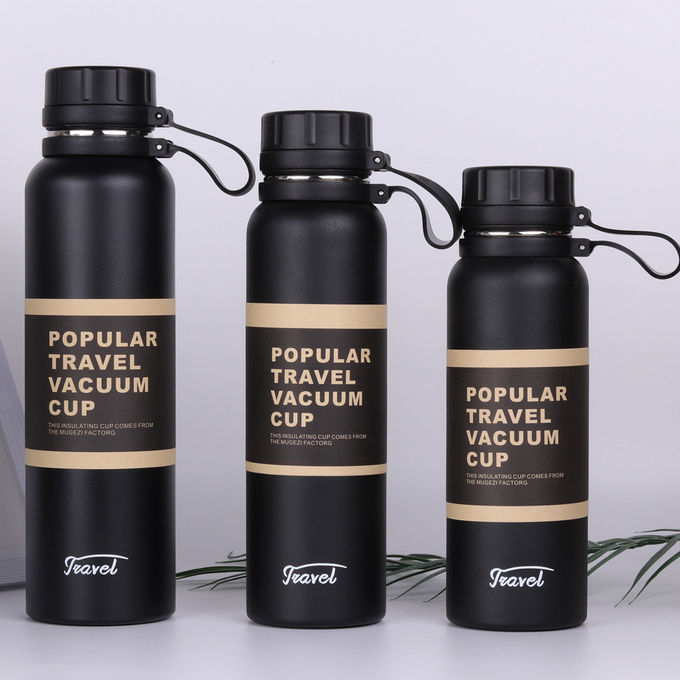 Men'S Large Capacity 304 Stainless Steel Water Cup Portable Sports Water BottleMen'S Large Capacity 304 Stainless Steel Water Cup Portable Sports