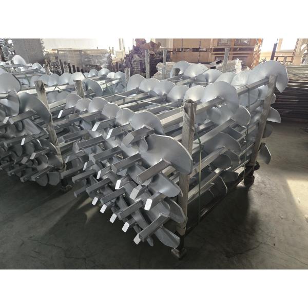 Utility Power Structure Foundation Square Solid Helical Anchor